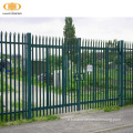 W Style Style Steel Color Coated Palisade Fence